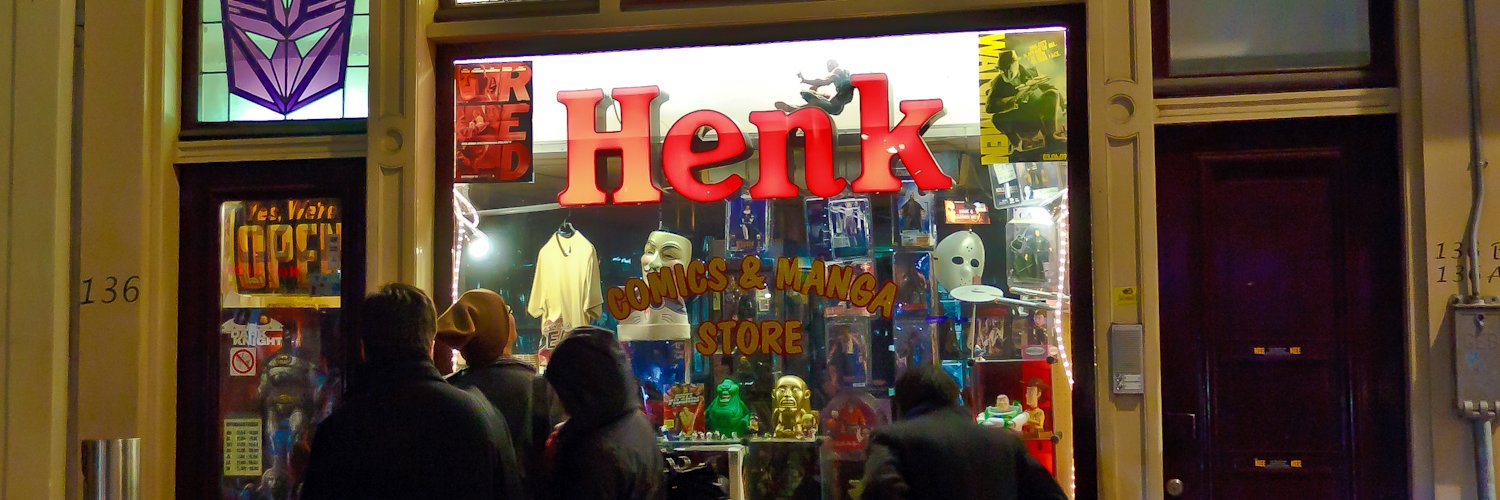 Stripwinkels in Amsterdam