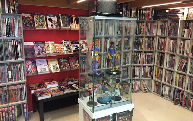 Stripwinkel CIA Comics Import Amsterdam