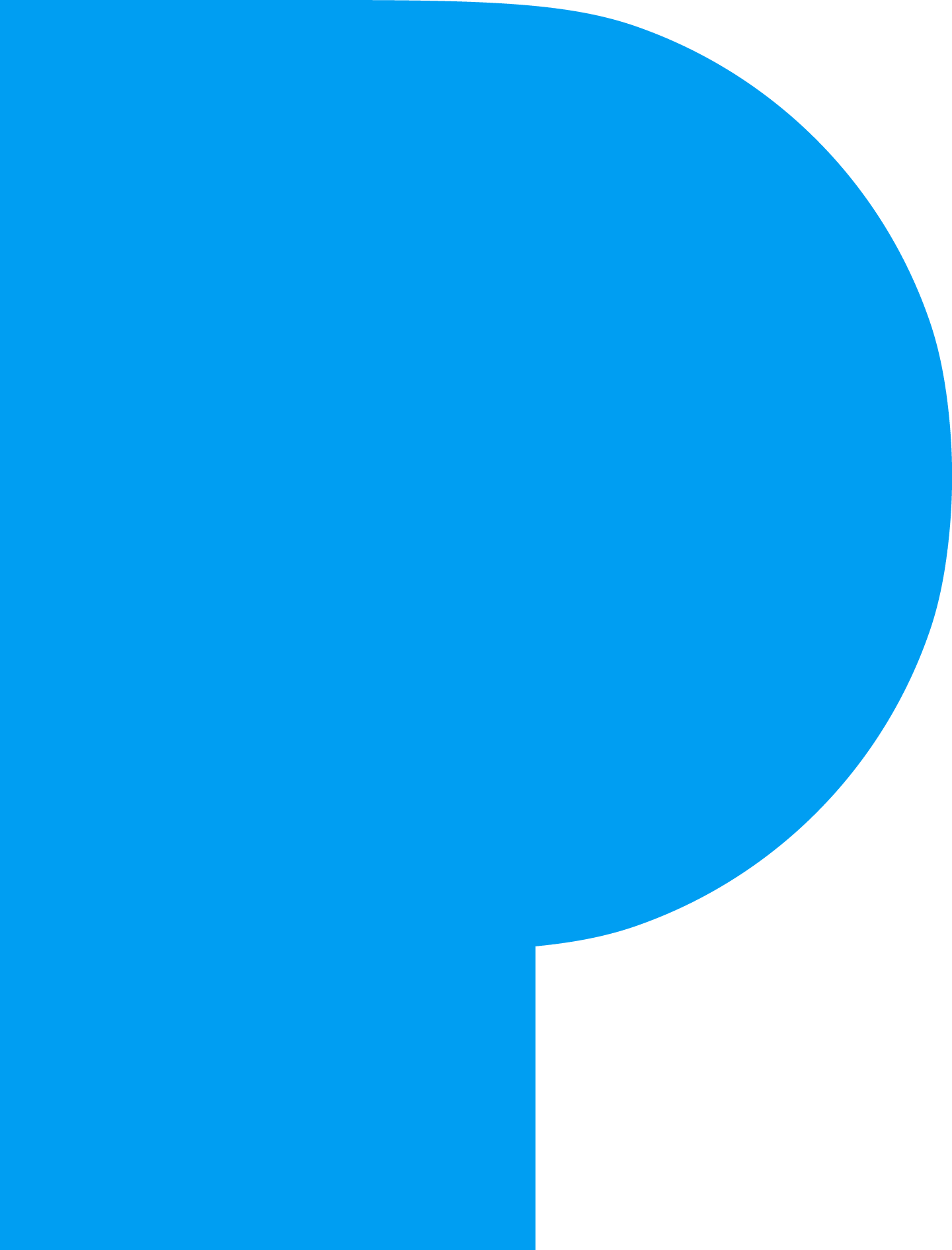 Parkland P Logo PNG Blue