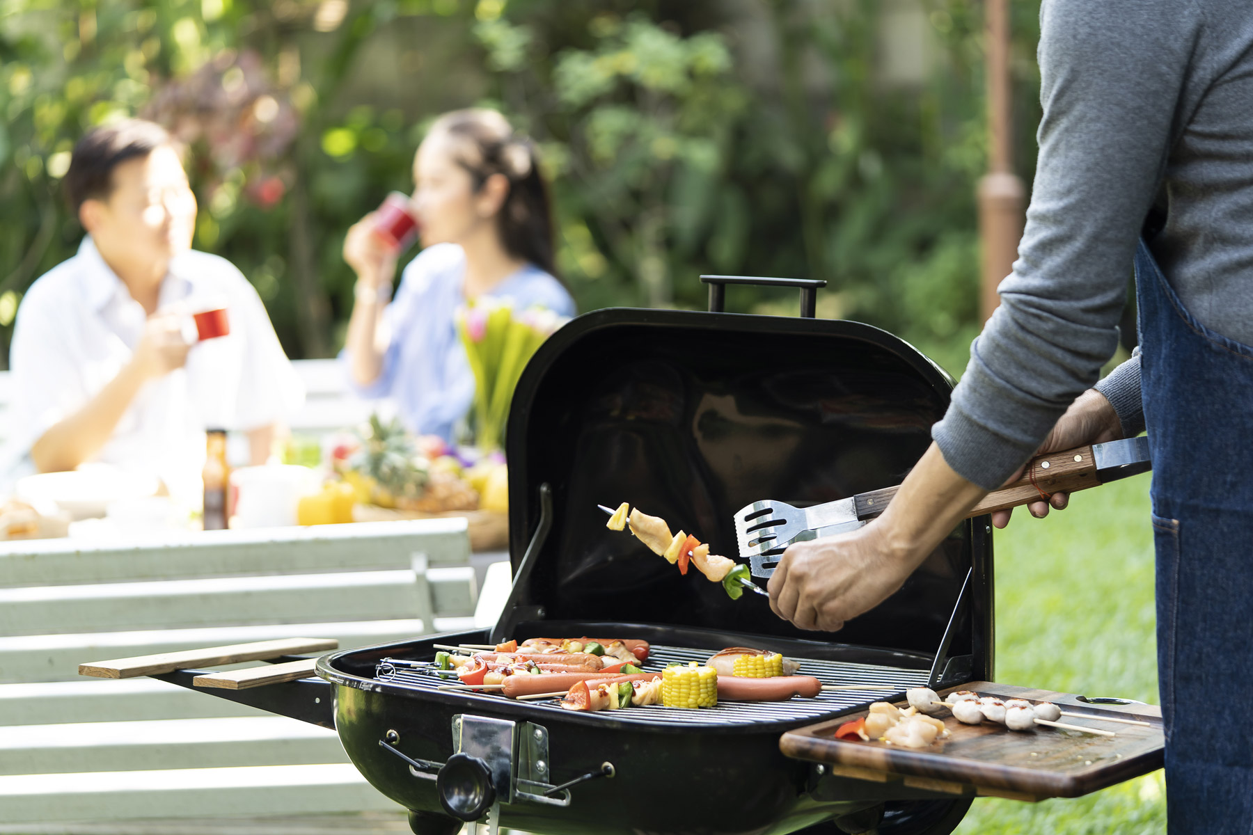 how long to cook portobello mushrooms on grill on gas