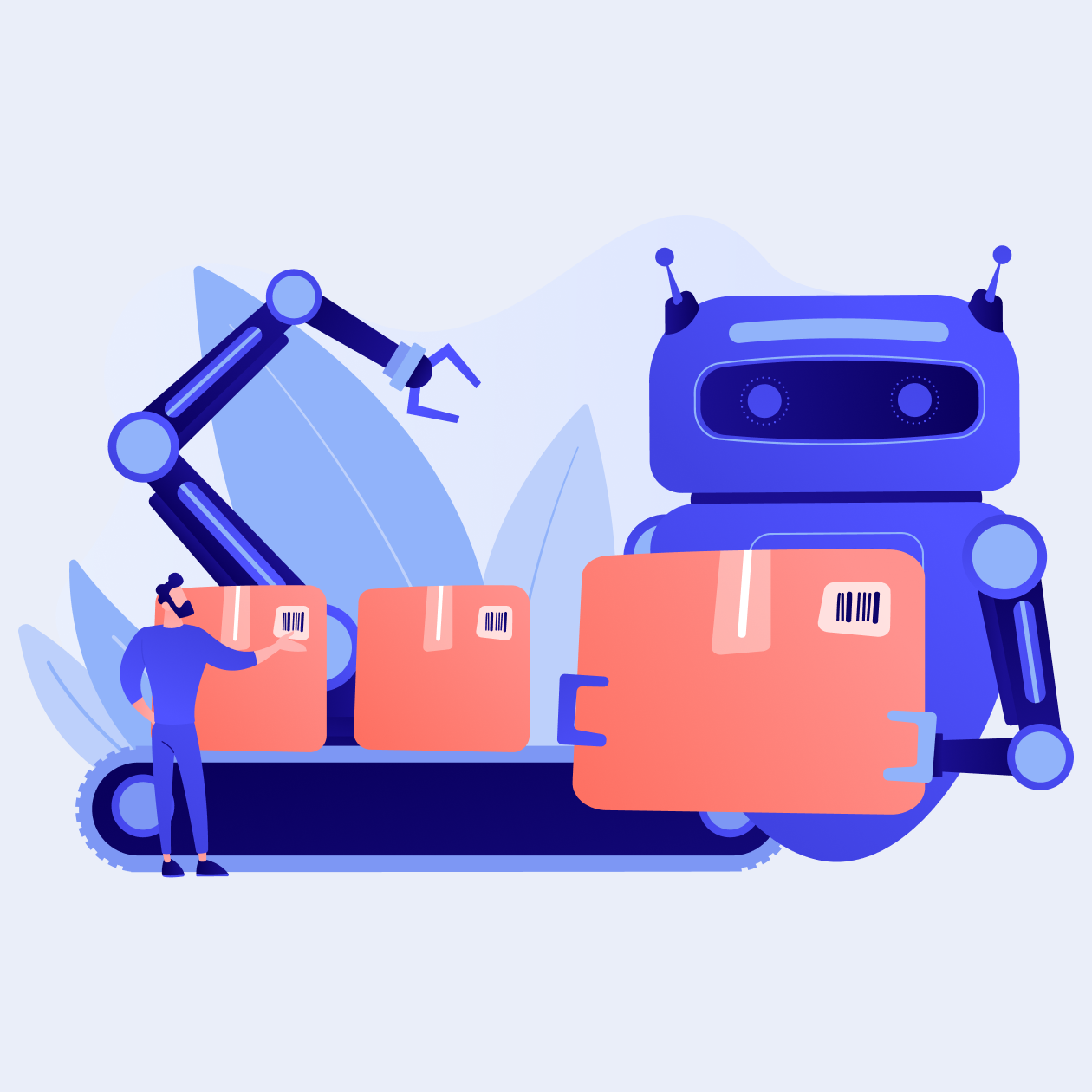 AI Warehouse Robots Header