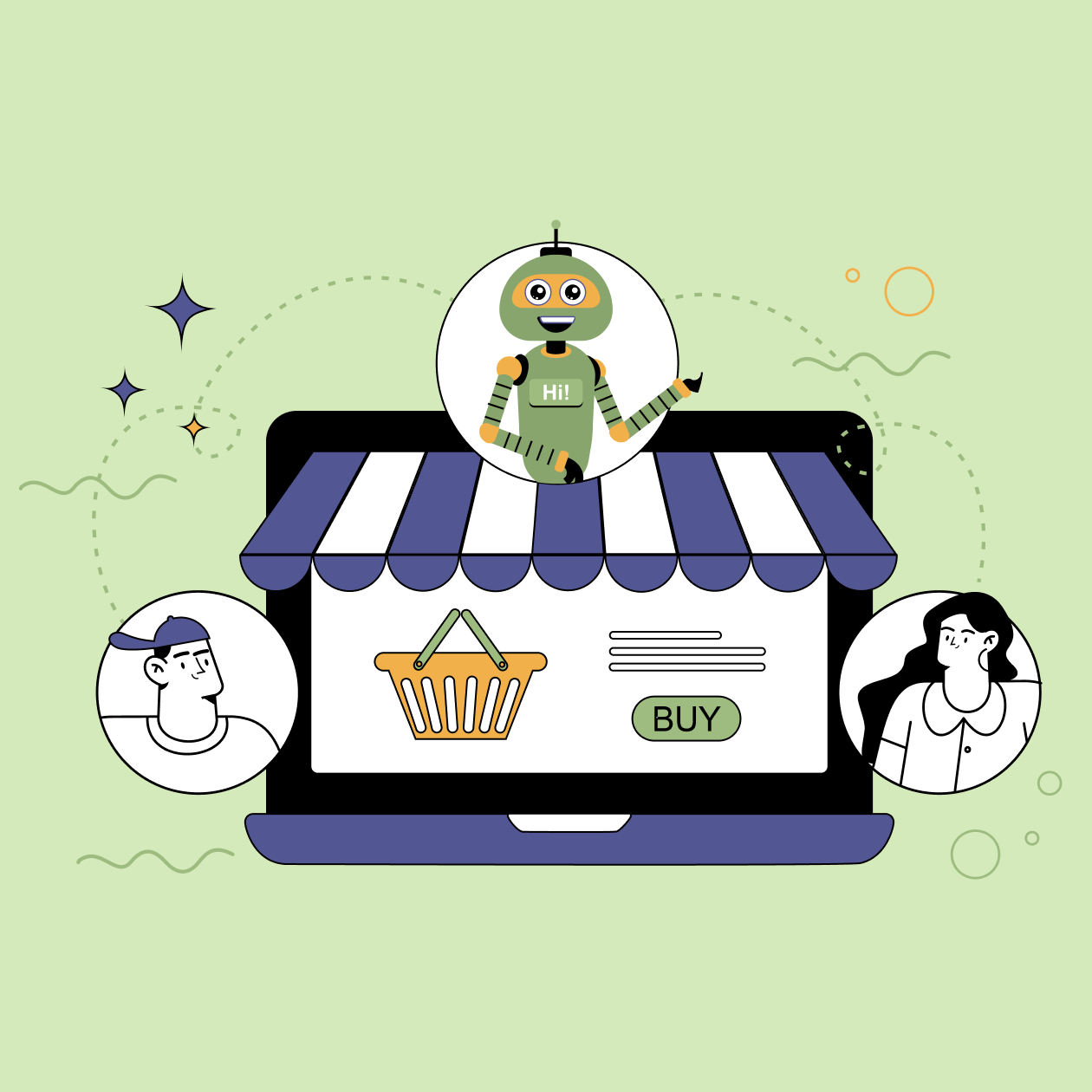 ChatGPT In Online Store Header