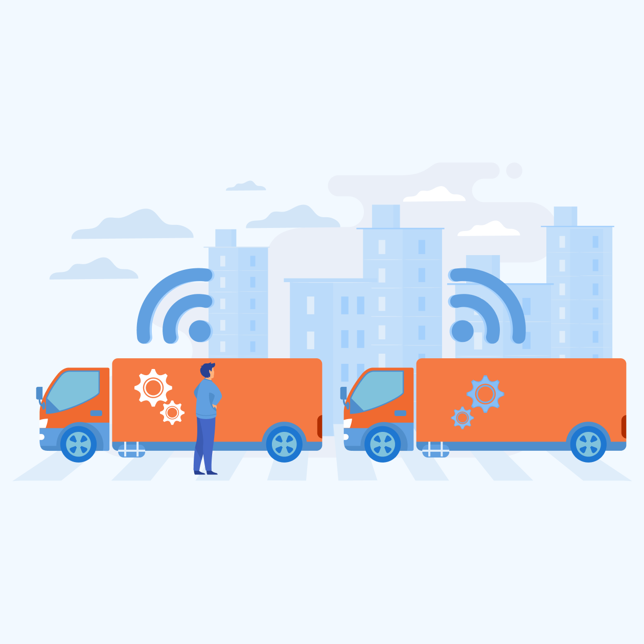 AI Self-Driving Trucks Header