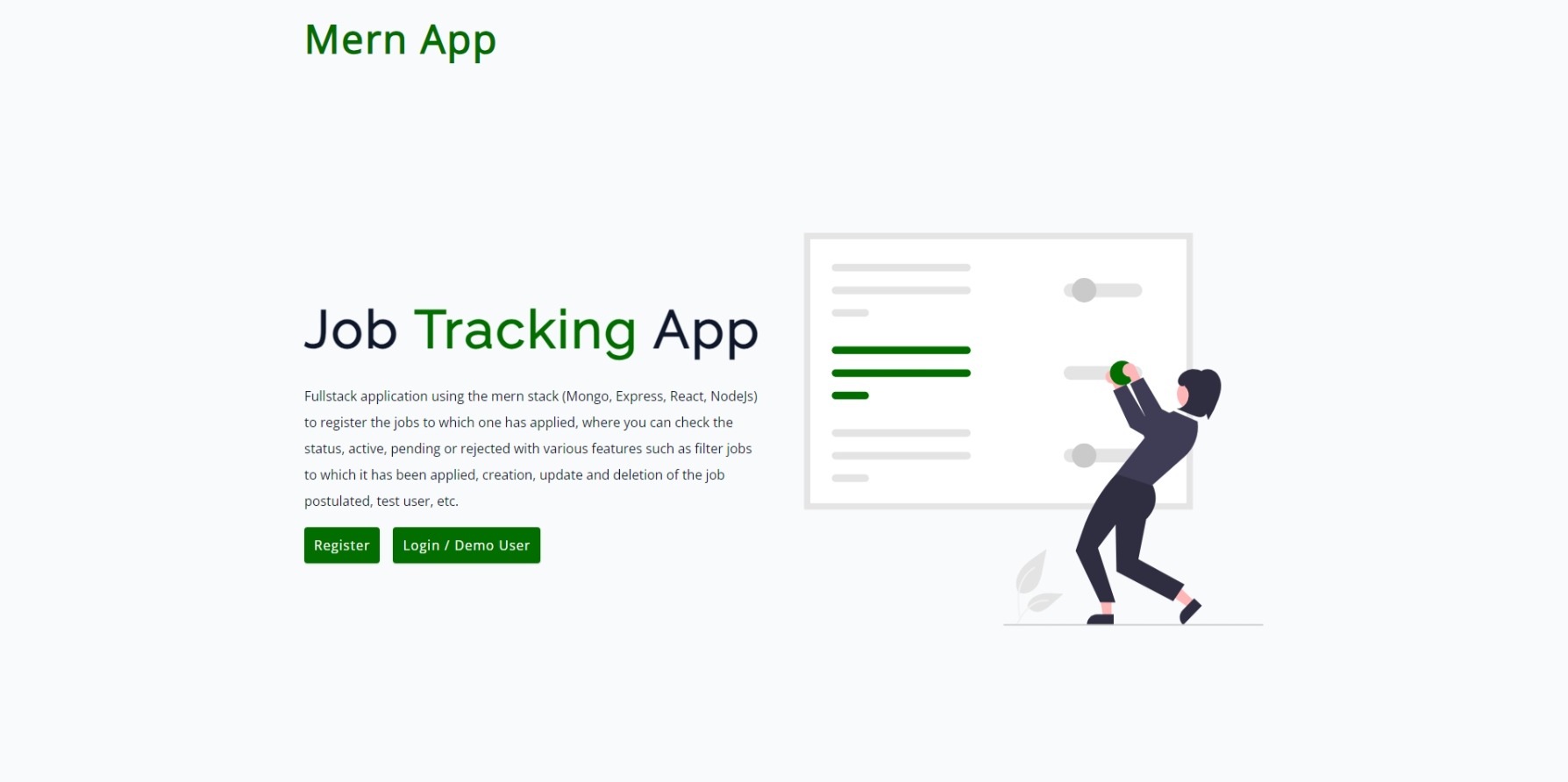 Job Tracking App