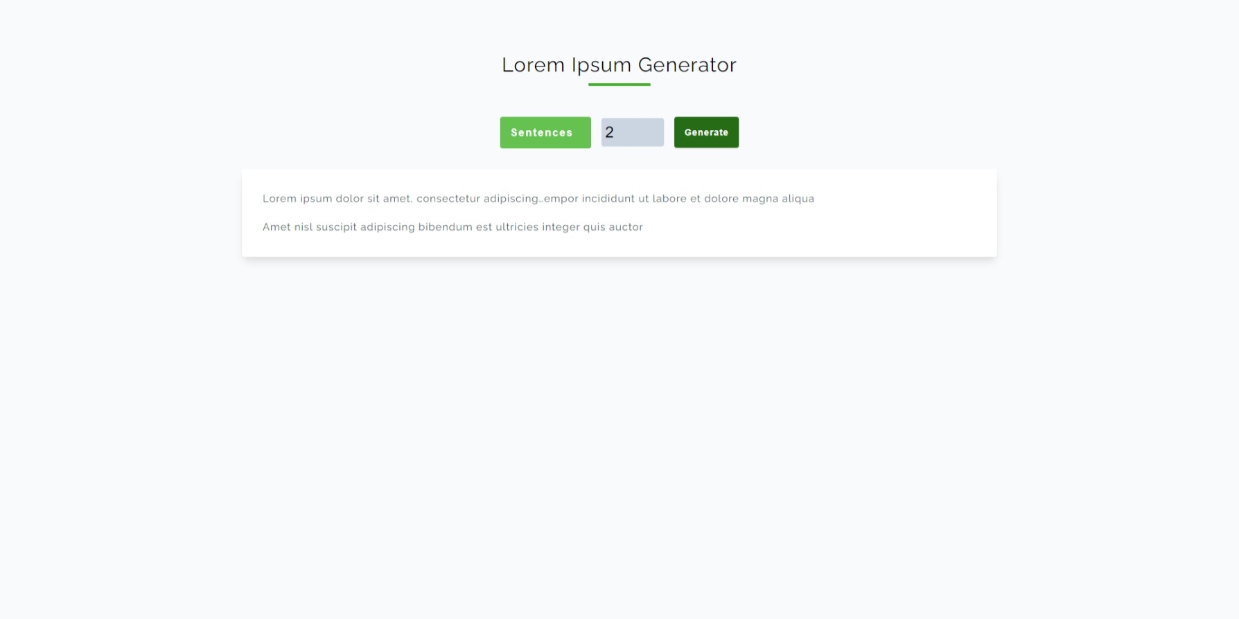 lorem ipsum generator