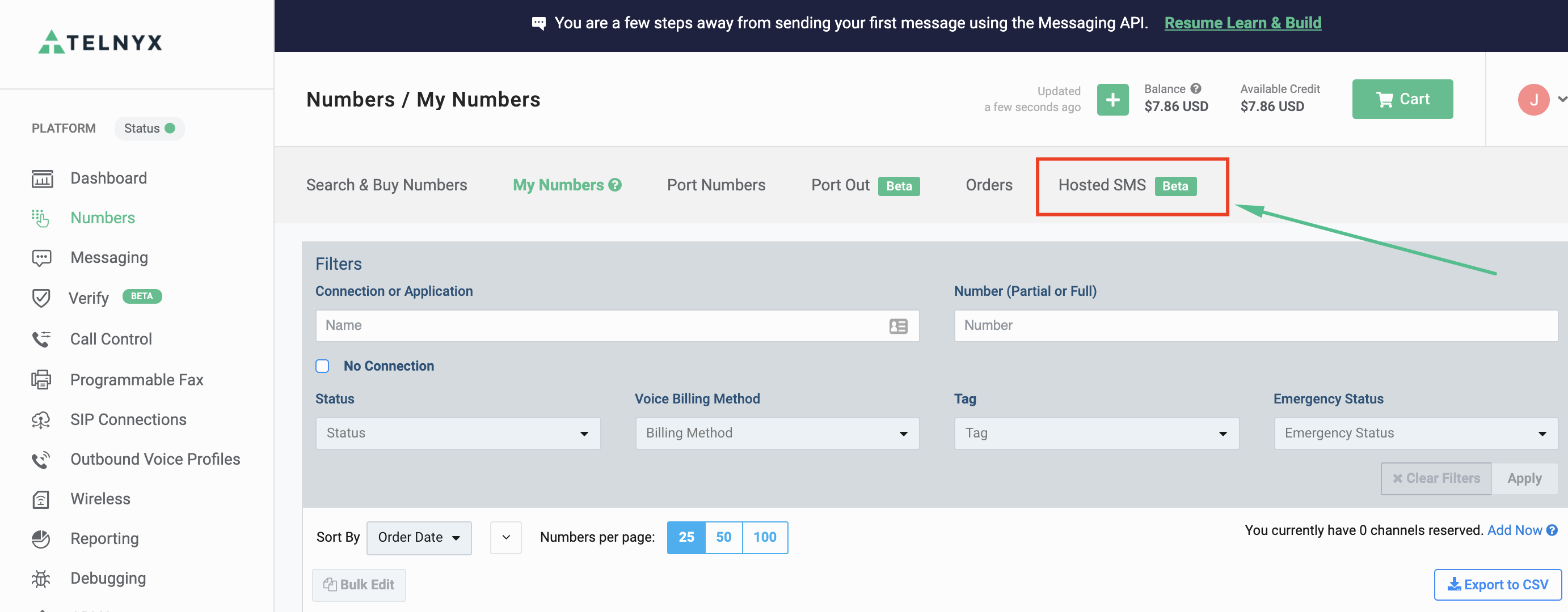 How To Guide: Hosted SMS W/ Telnyx