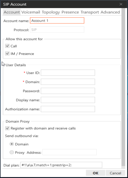 programing a speeddial on an xlite softphone