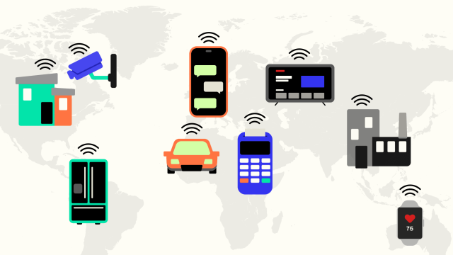 eSIM IoT and mobile device with global data coverage