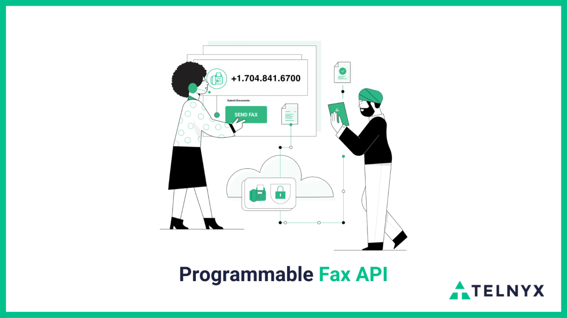 Telnyx Programmable Fax API - Feature Image