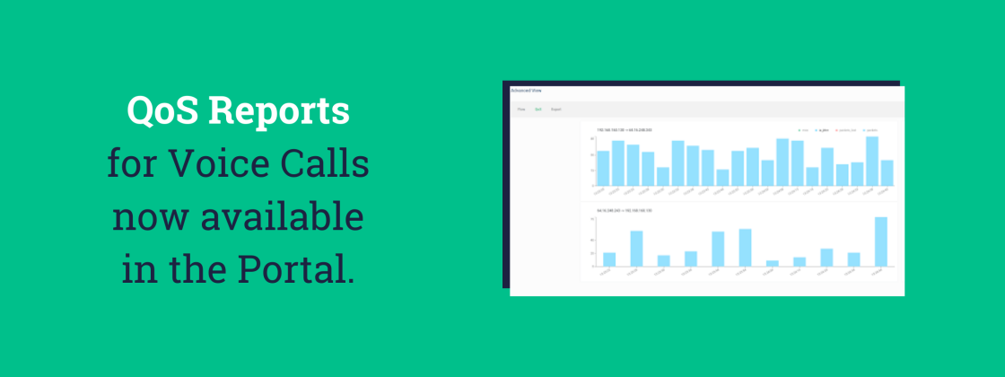 QoS Reports now available in the Portal