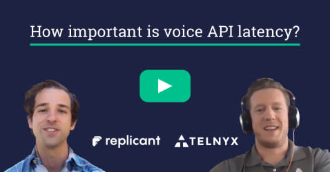 how Replicant chose a voice API