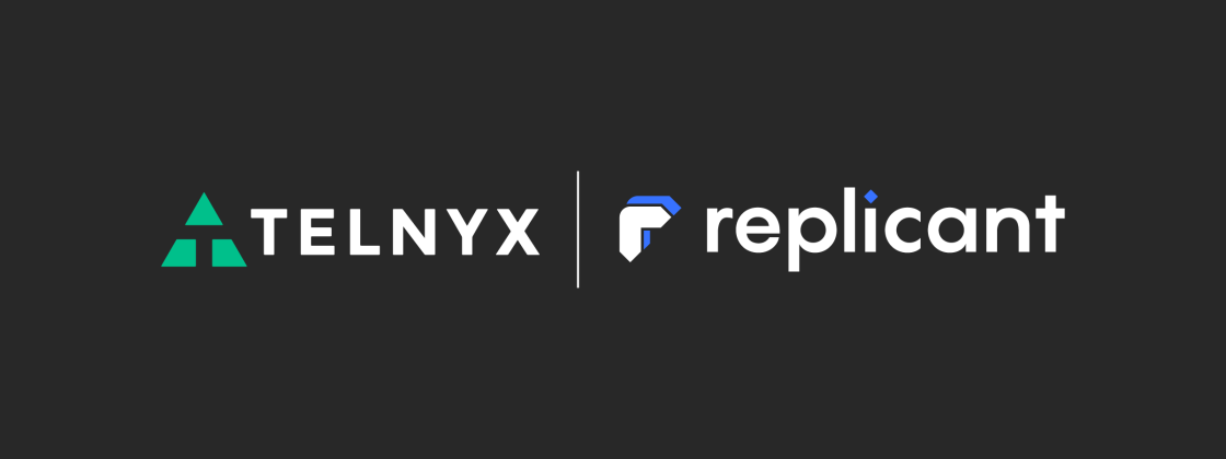 Telnyx and Replicant_banner