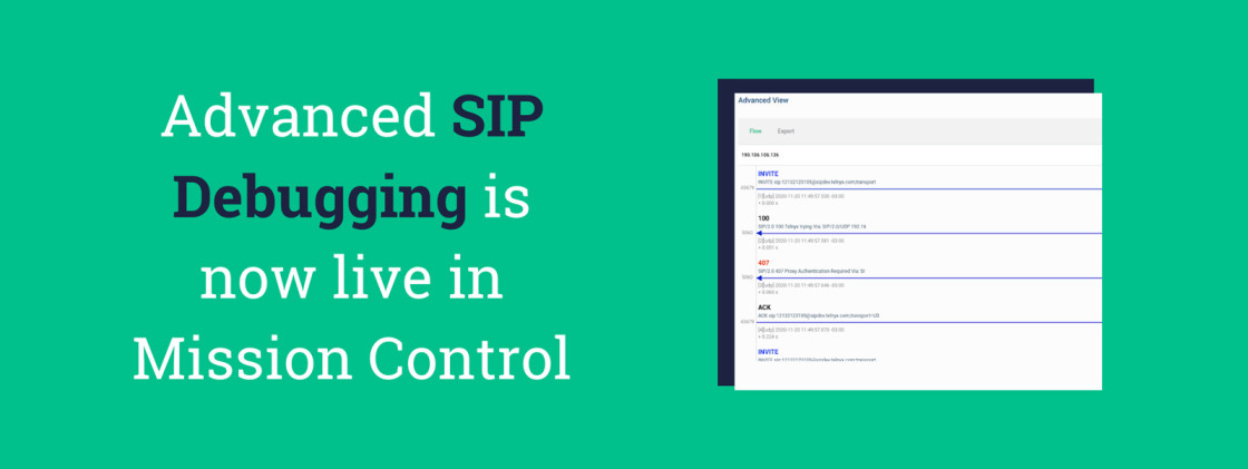 995 x 374 Advanced SIP Debugging is now live in Mission Control