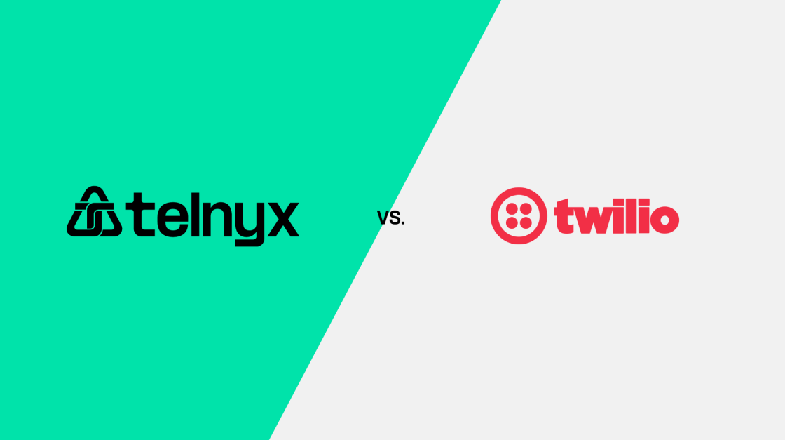 Telnyx vs Twilio logos