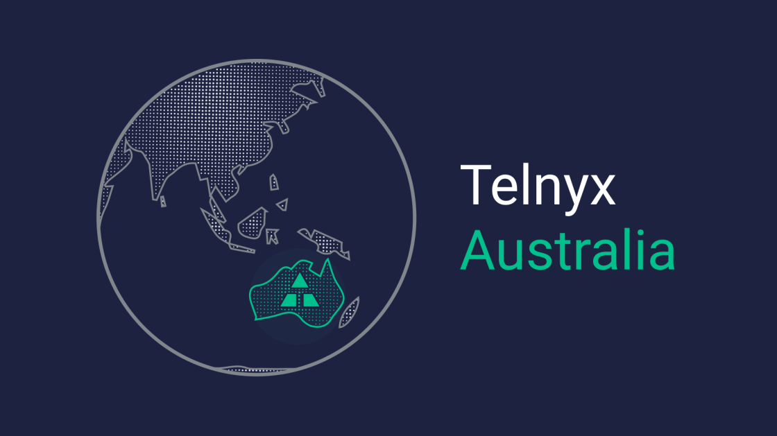 Telnyx Australia launch banner graphic
