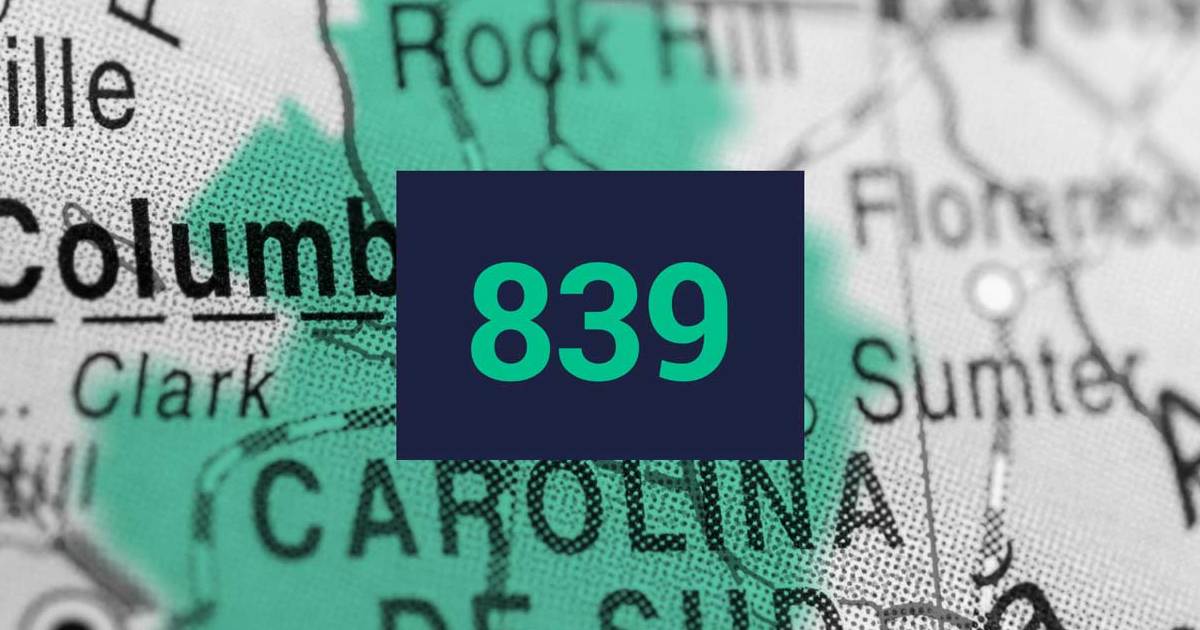 South Carolina 803 Area Gets New Overlay