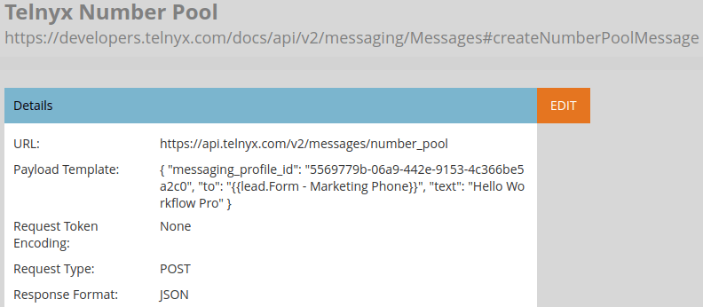 marketo text messaging w number pool
