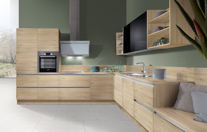 Sincrono H GL Sanremo Oak & Luce Coloured GL Schwarz