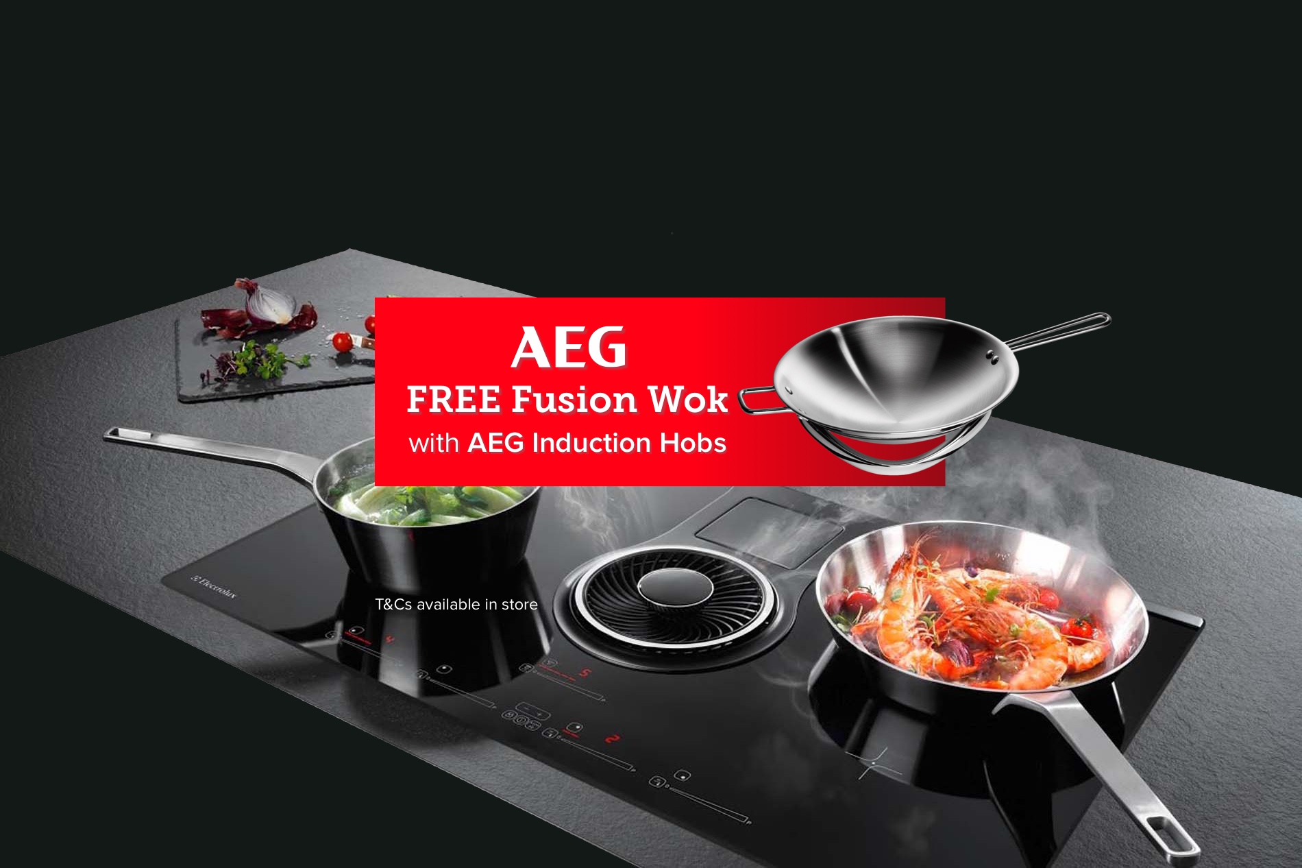 Free AEG Fusion Wok worth £149