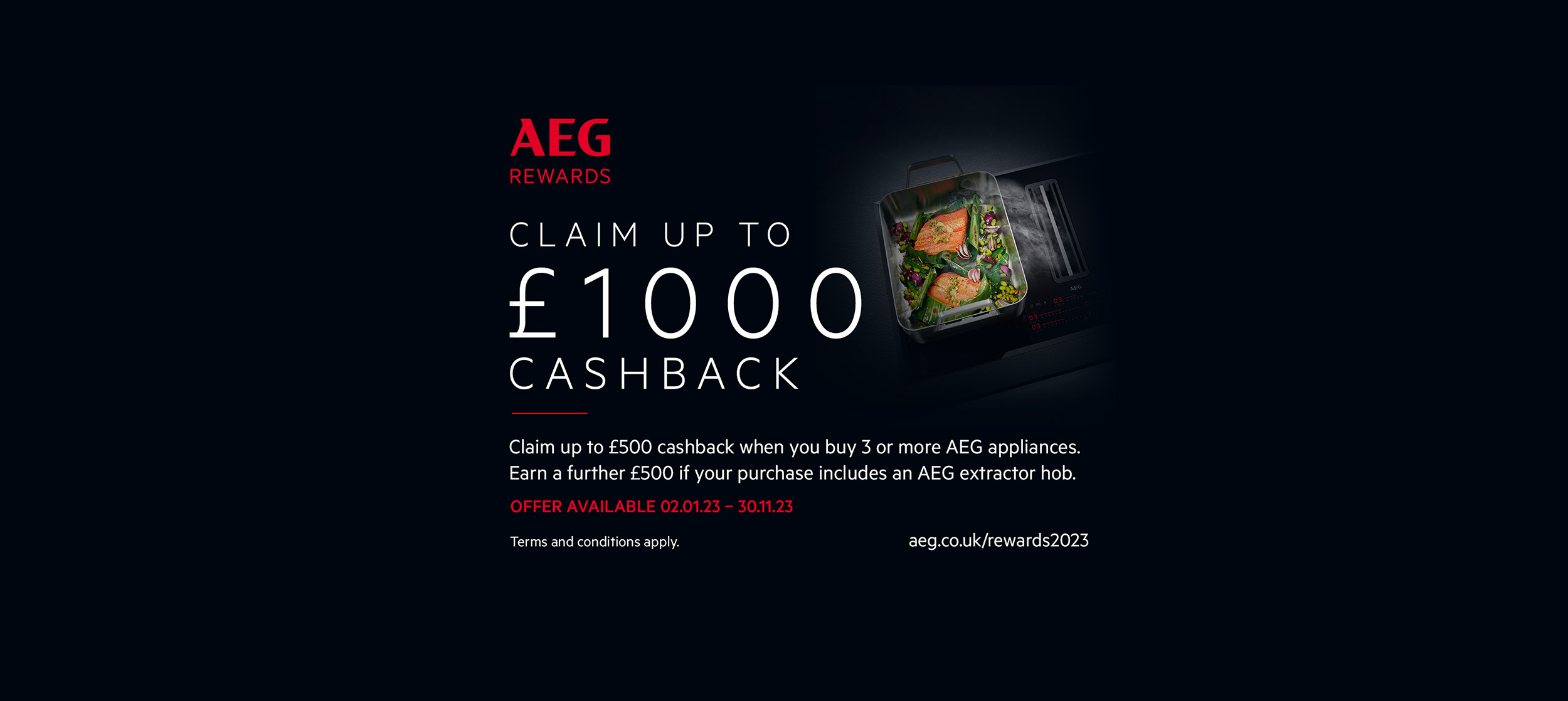 AEG £1000 Cashback 2023