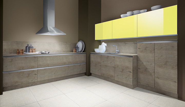 Porto Woodline GL Beachwood & Luce Coloured GL Lemon