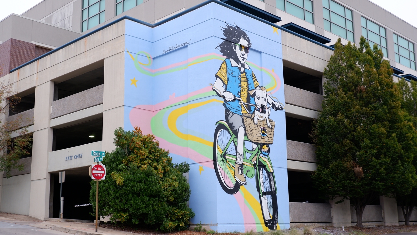 image of Fayetteville Town Center Mural