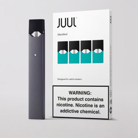 JUUL Device and Menthol JUULpod 4-pack | JUUL