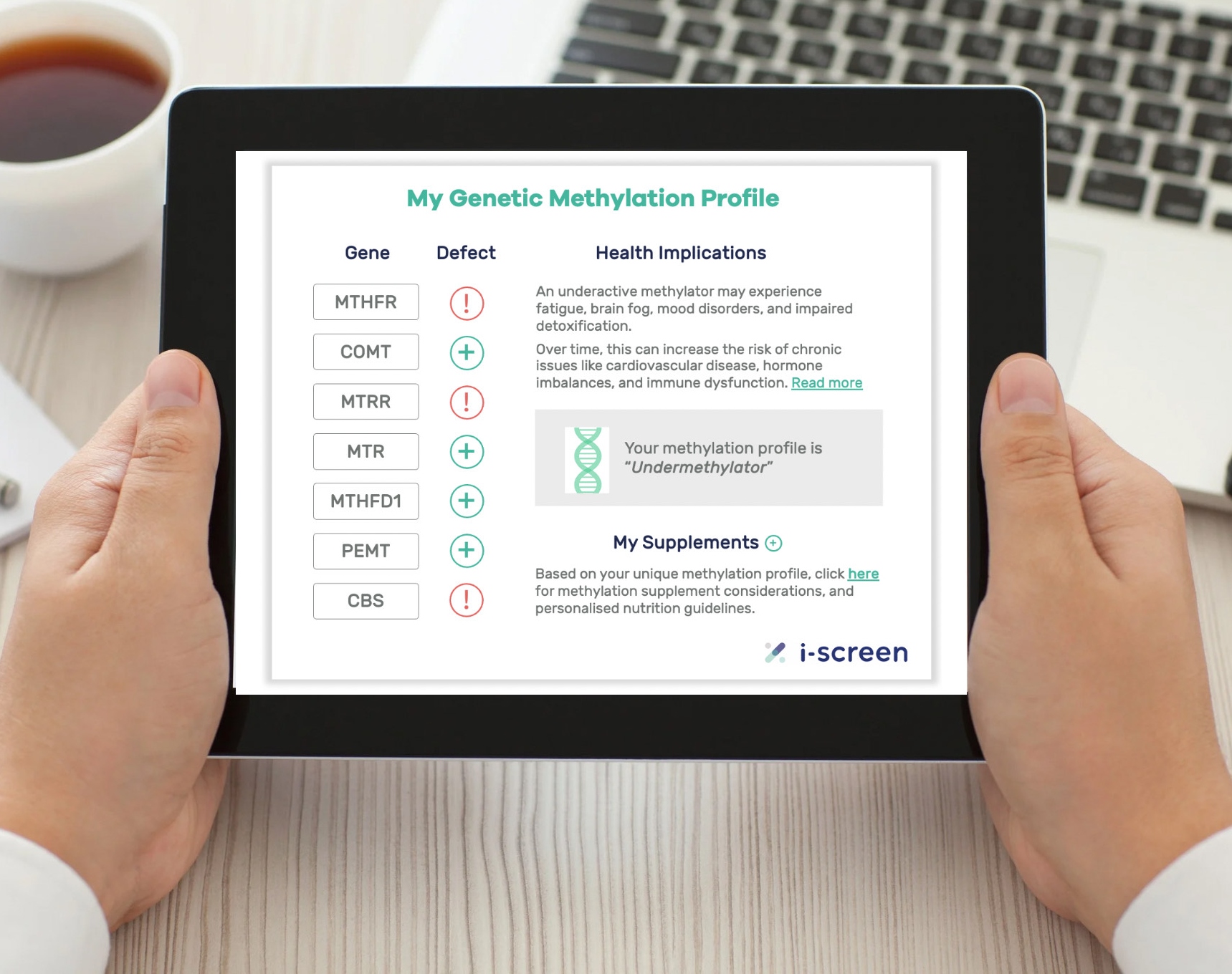 Genetic Methylation Dashboard