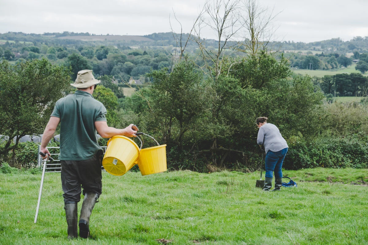 blog-organic myths busted part 3 - soil testing sampling