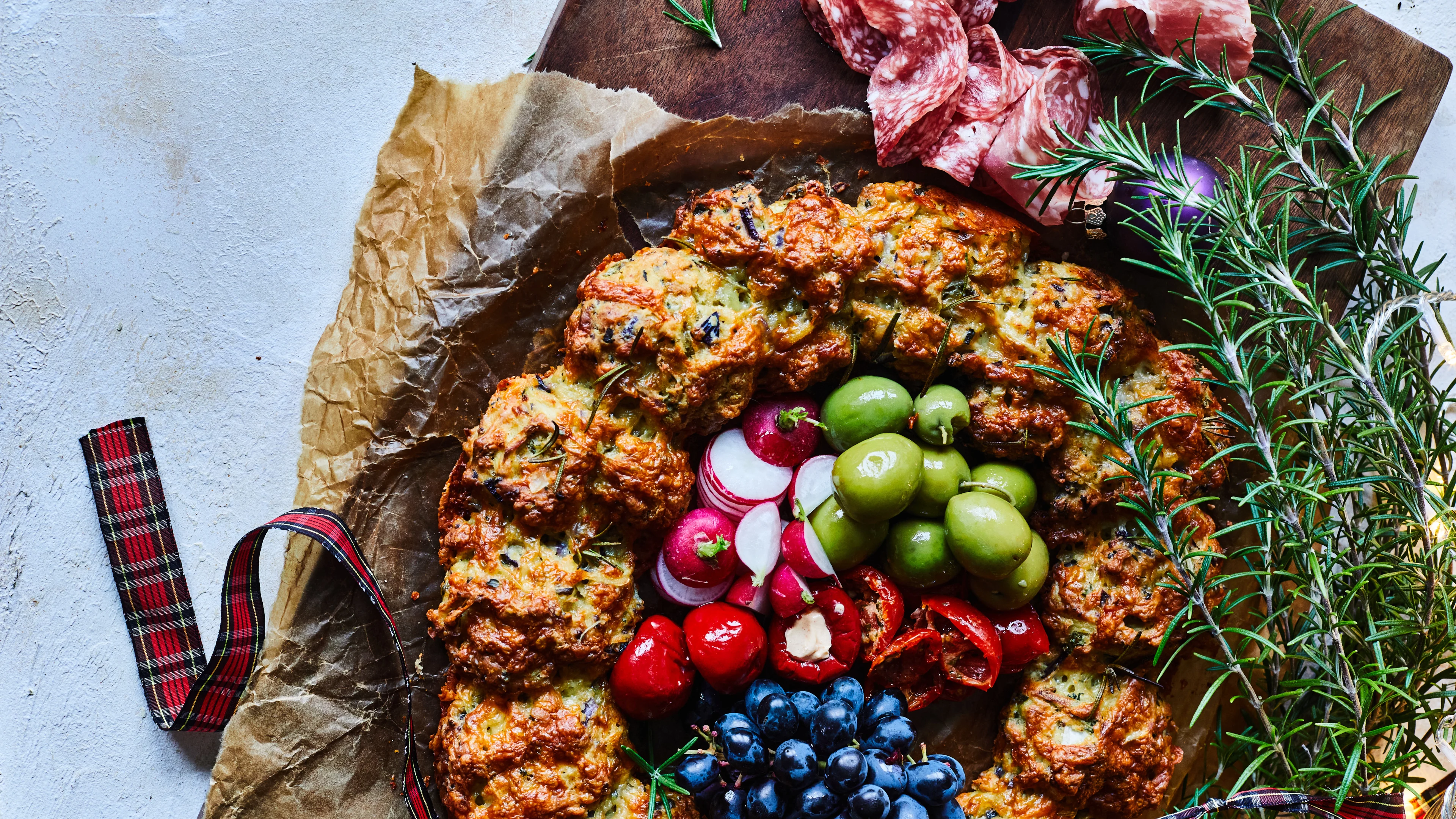 Recipe - Cheese Wreath Scones