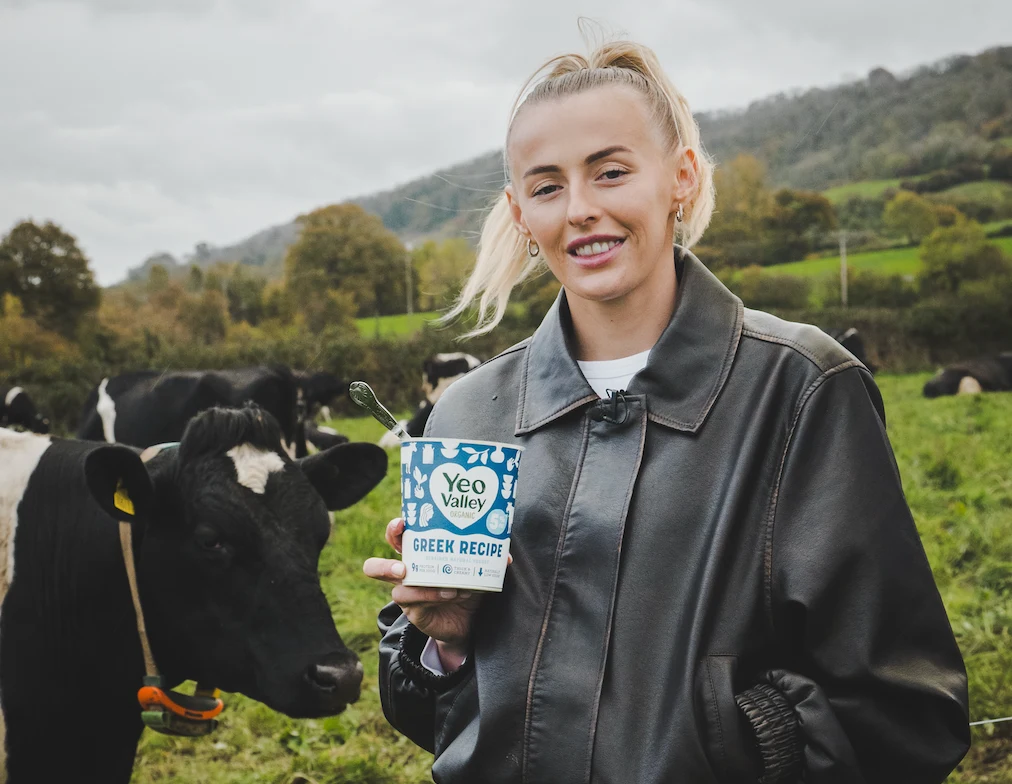 Chloe takes on the tractor