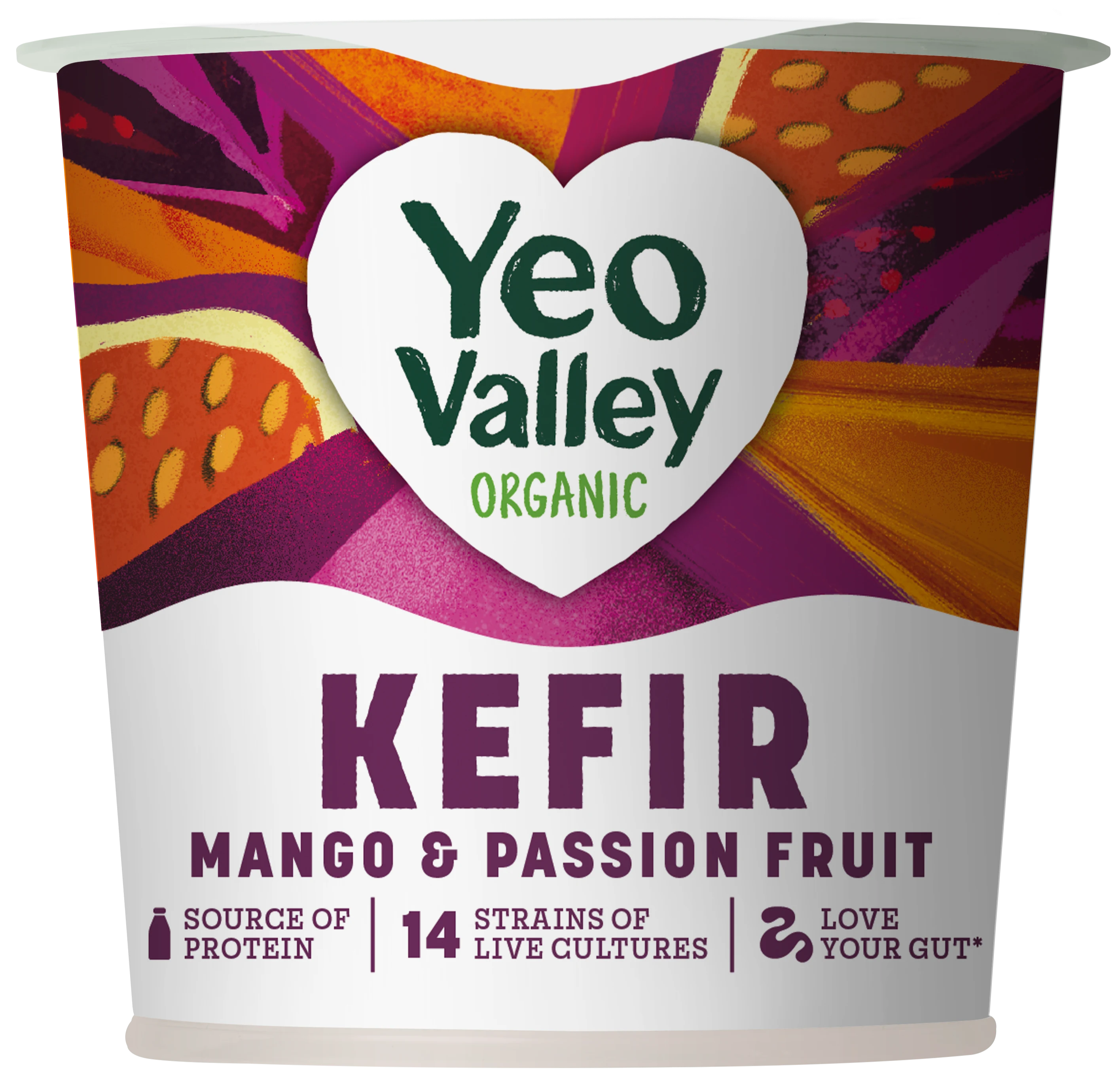 Mango & Passionfruit Kefir  in 350g size