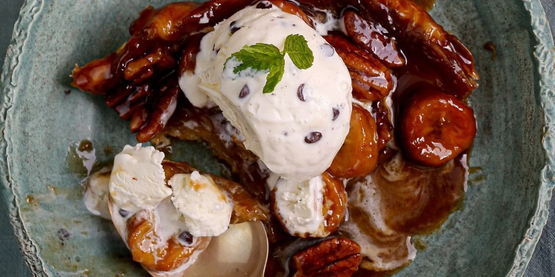 Recipe - Banana Tarte Tatin  