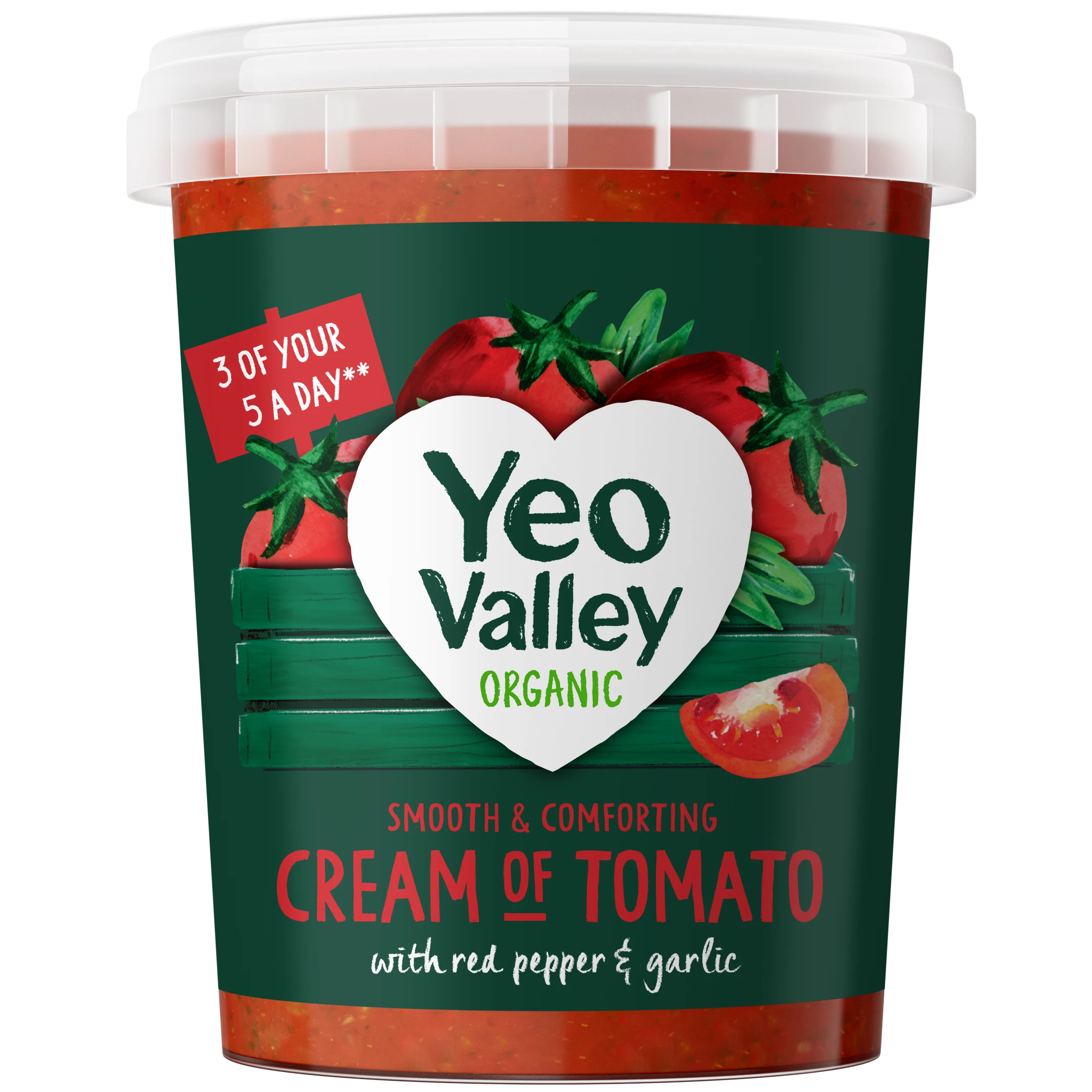 Smooth Cream of Tomato Soup in 400g size