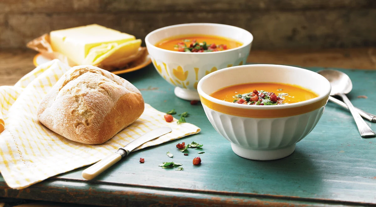 Butternut Squash & Pancetta Soup