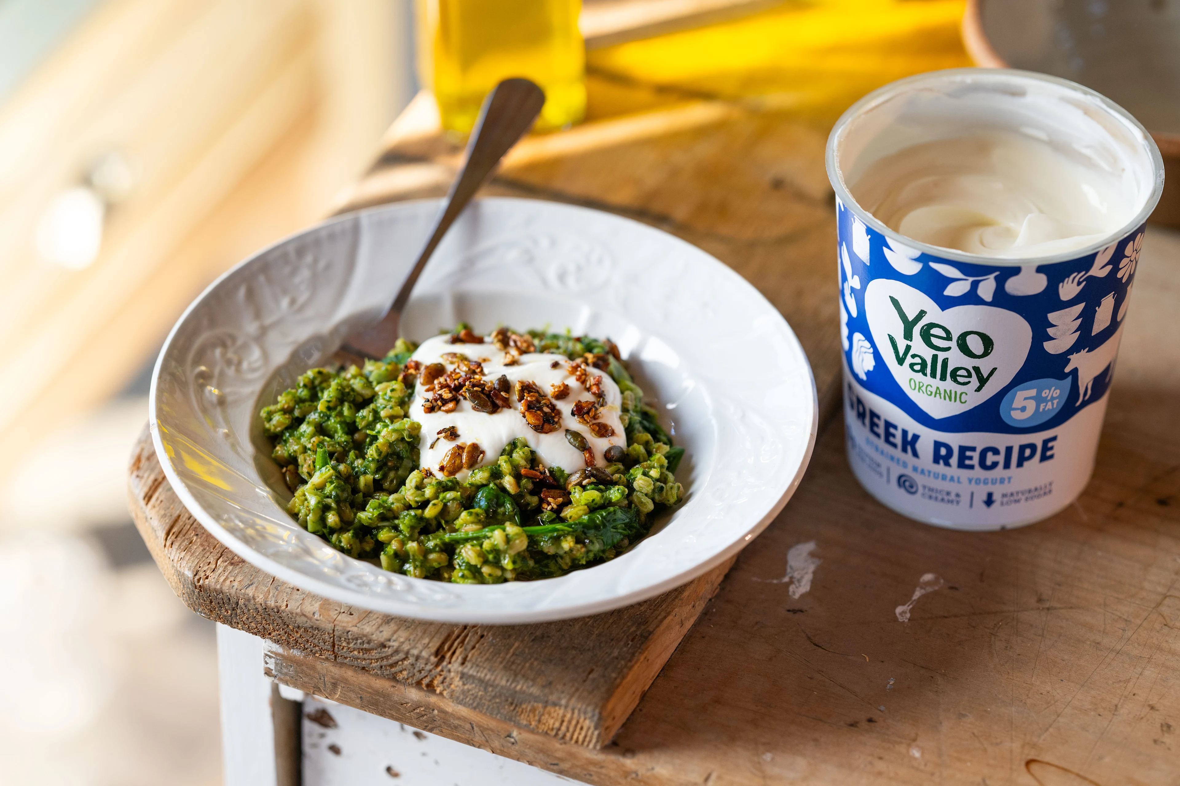 Seasonal Greens Risotto