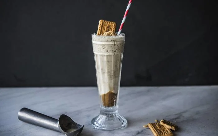 Recipe - Salted Caramel and Malted Biscuit Milkshake