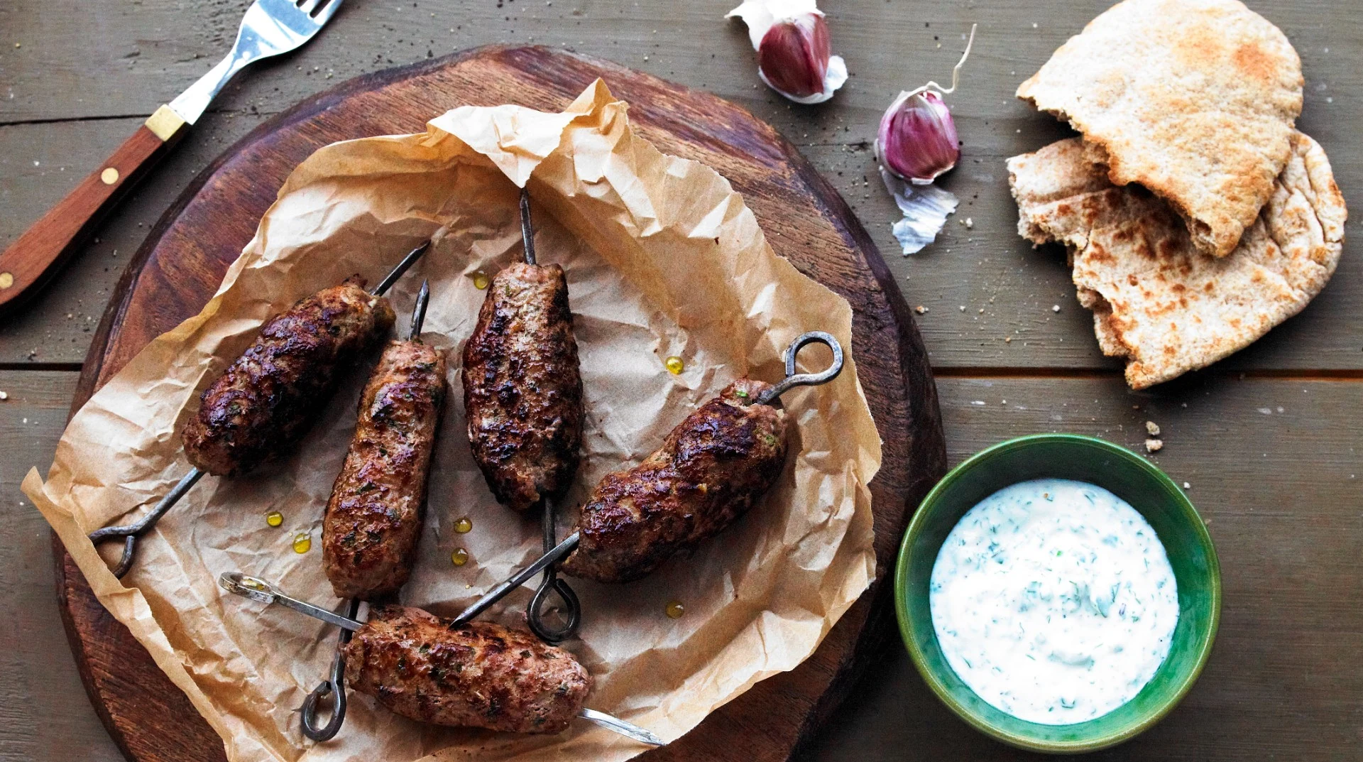 Recipe - Mint Lamb Kebabs