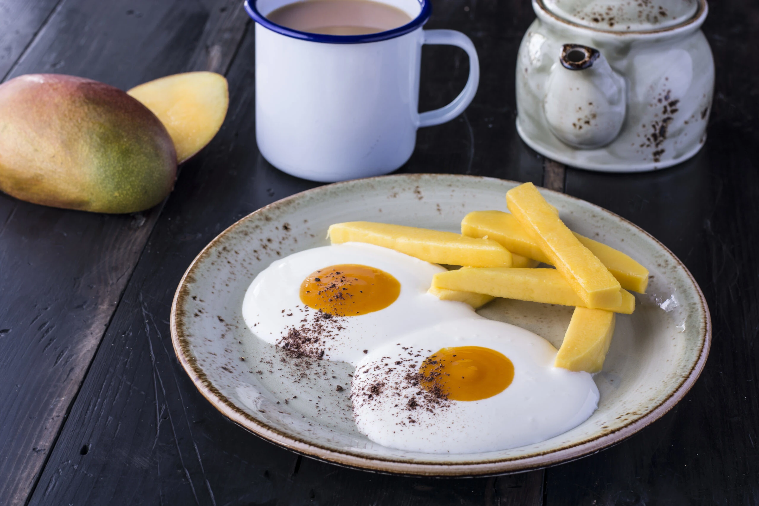 Recipe - “Egg and Chips” with Raspberry Ketchup