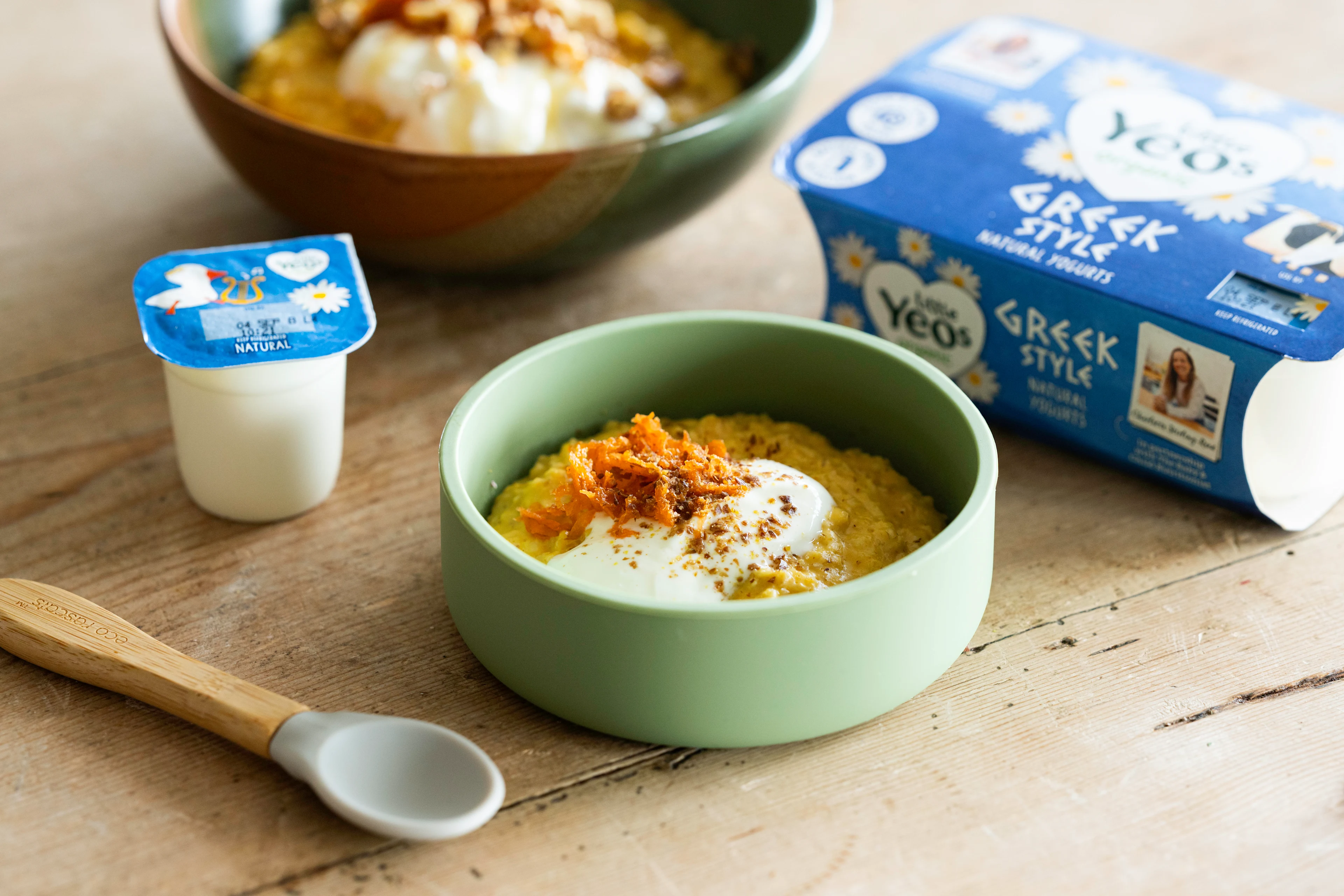 Spiced Sweet Potato and Carrot Porridge 