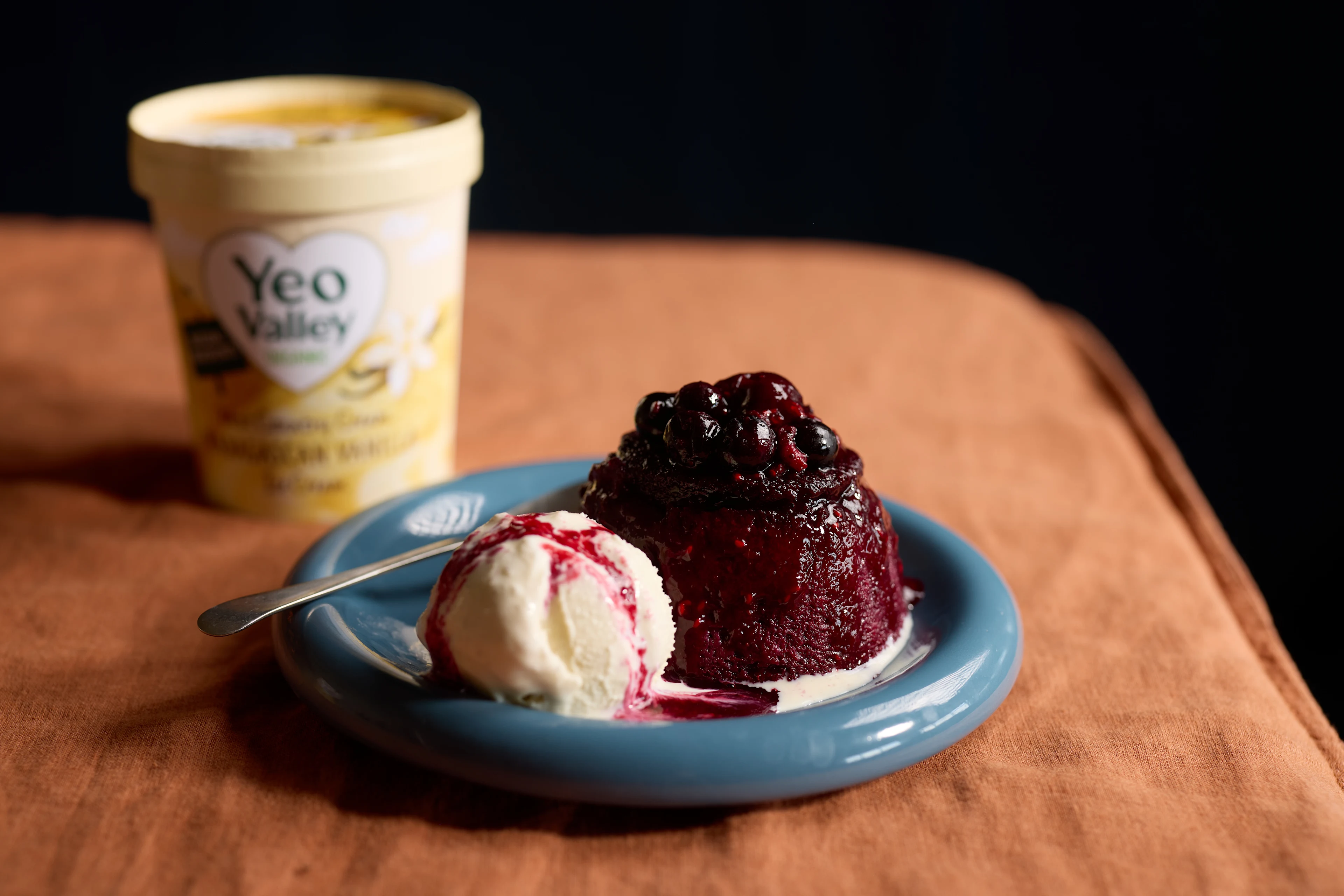Winter Berry Pudding 