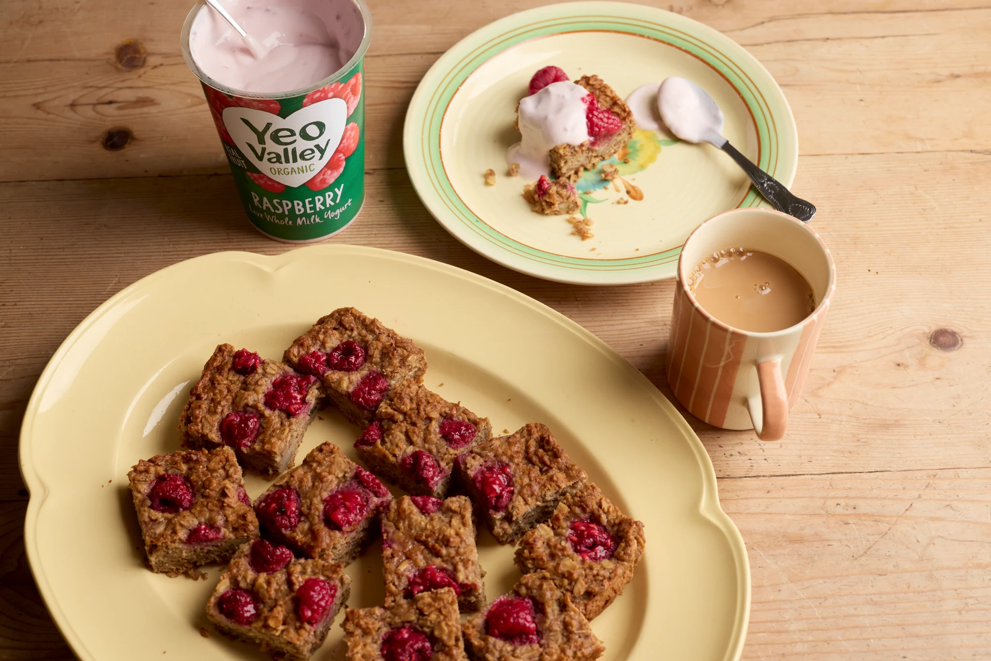 Raspberry and Almond Baked Oats