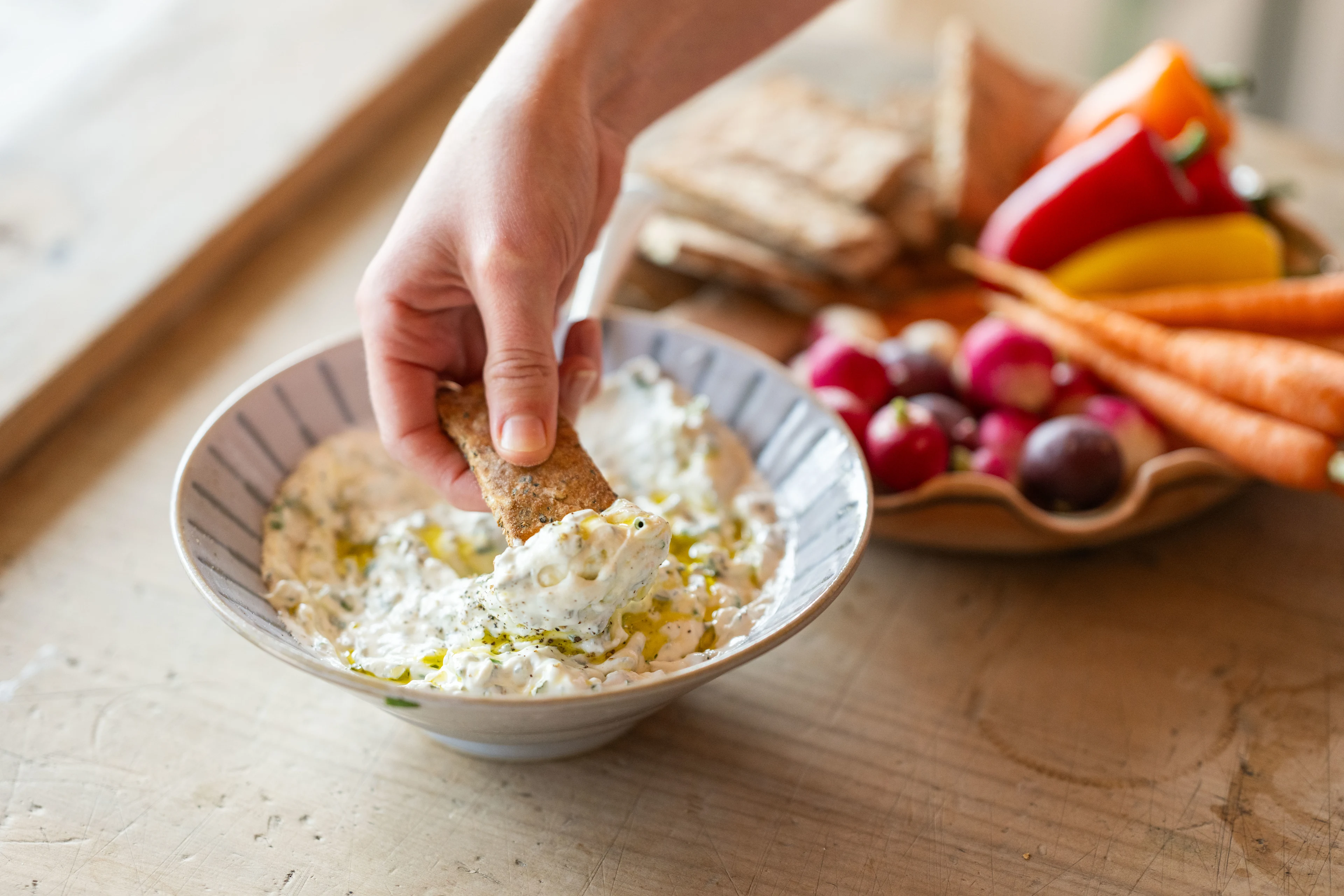 Recipe - Simple Herb Dip