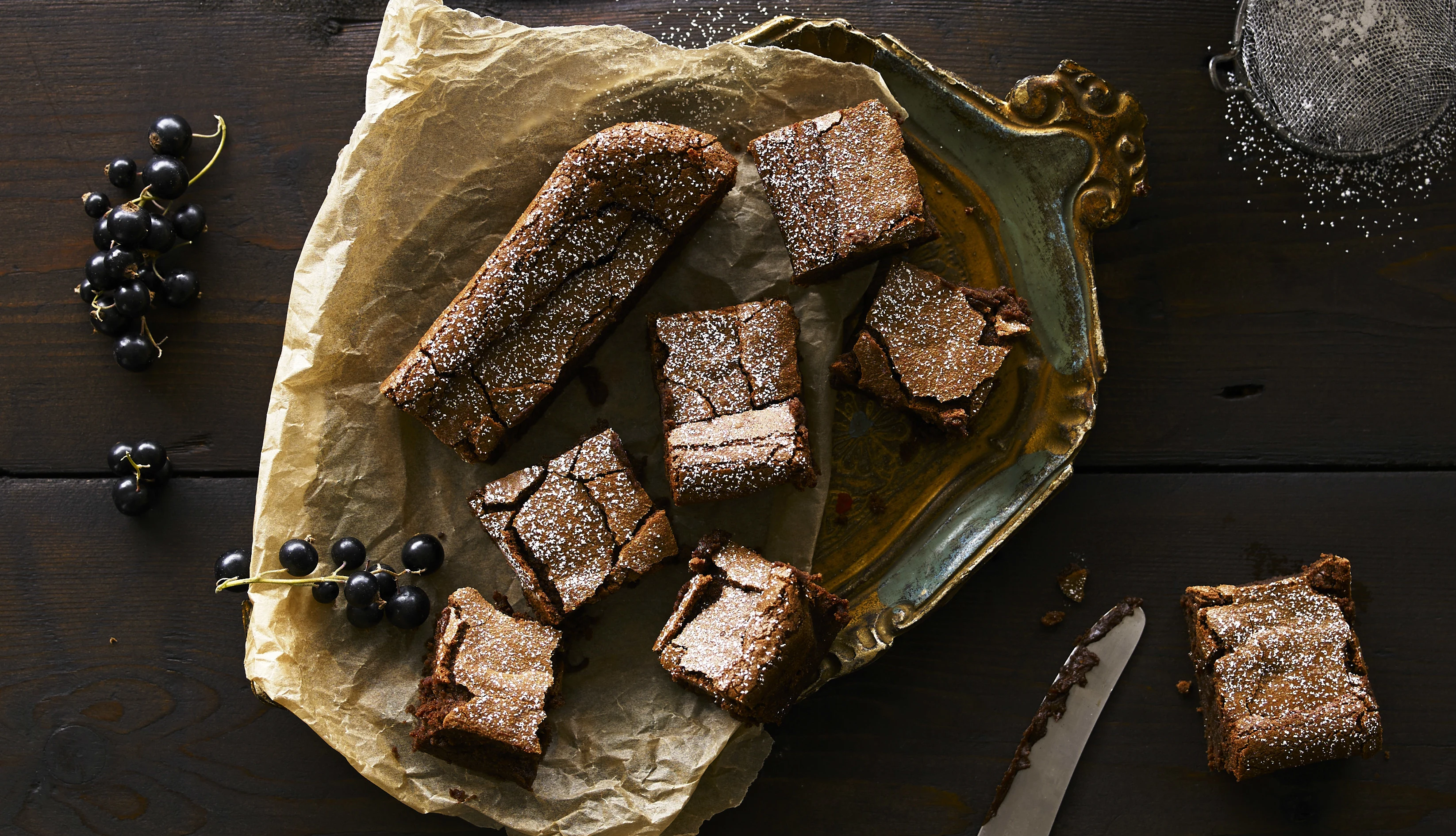 Recipe - Black Cherry Chocolate Brownies