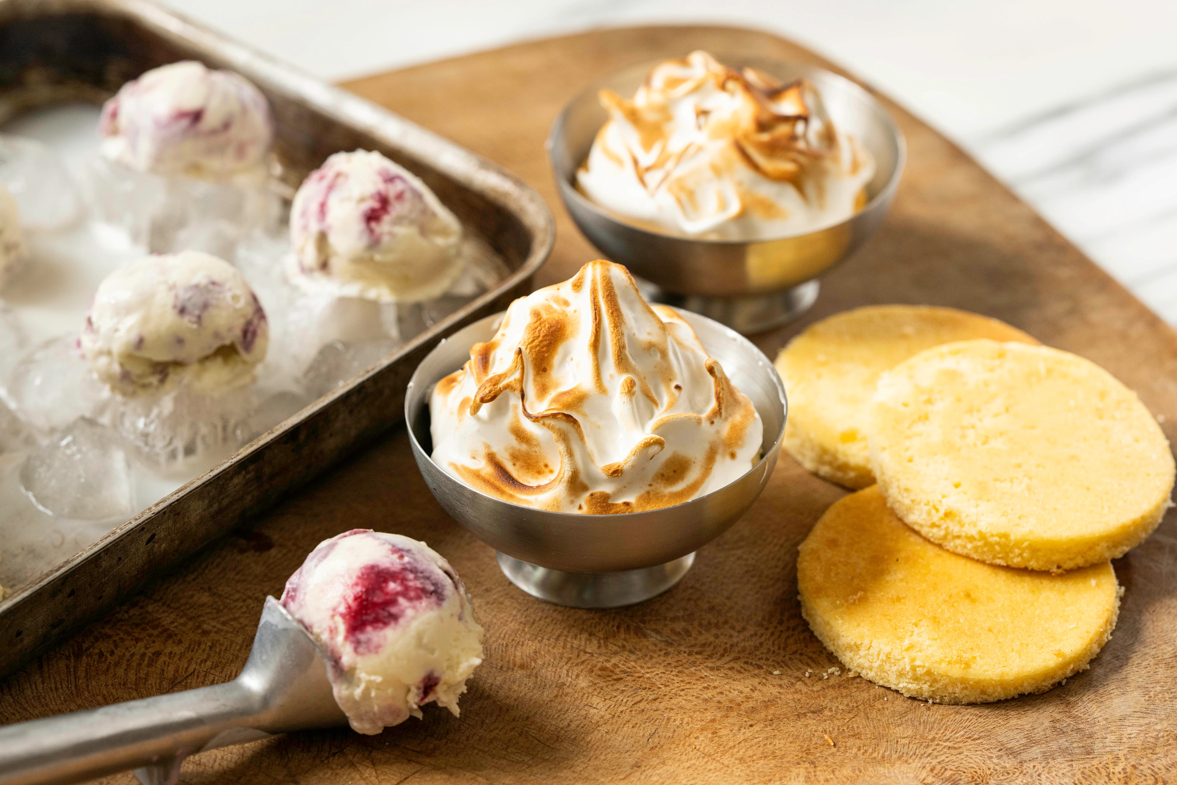 Mini Baked Alaska