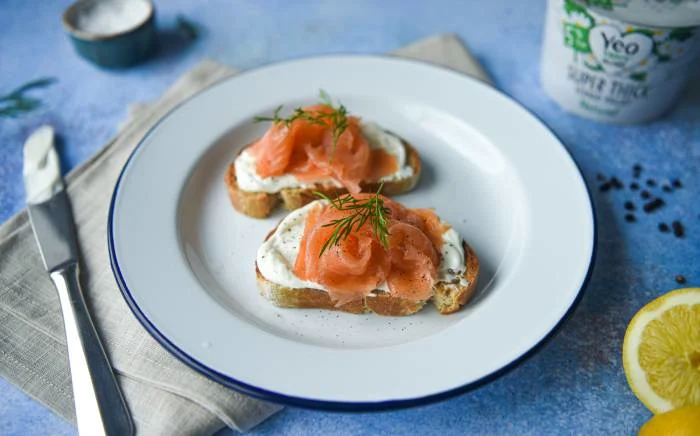 blog-how-to-use-up-the-last-dollop-of-yogurt-tips and tricks - salmon toast