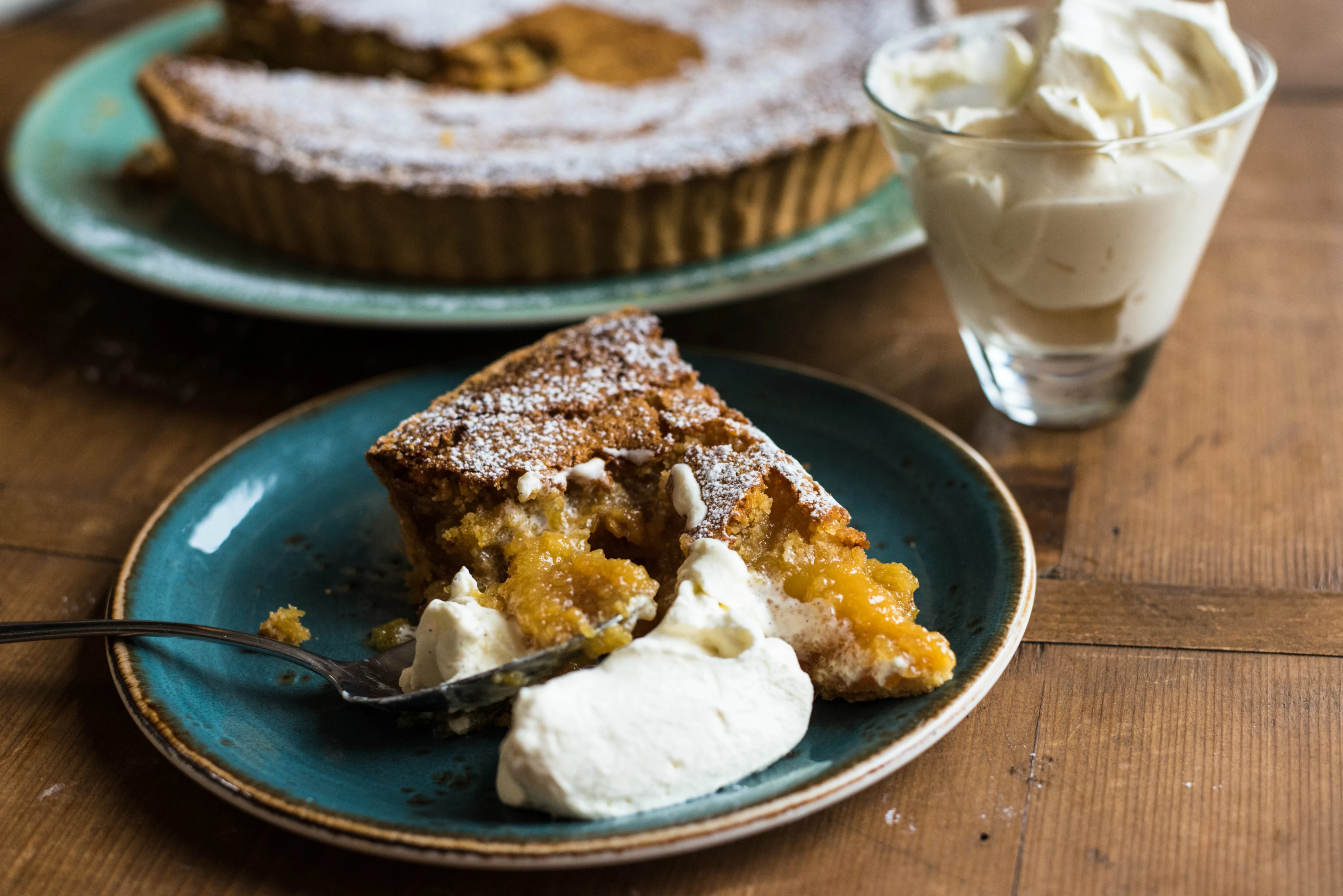 Recipe - Treacle and Almond Tart