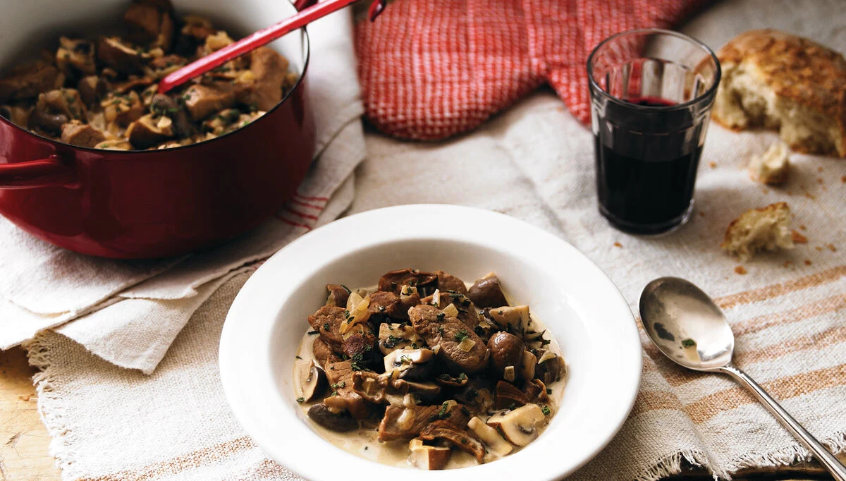 Pork & Mushroom Casserole