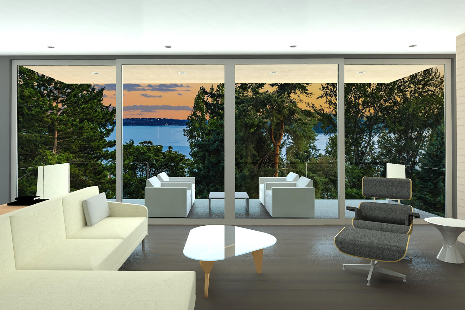 Mercer Island Modern Interior