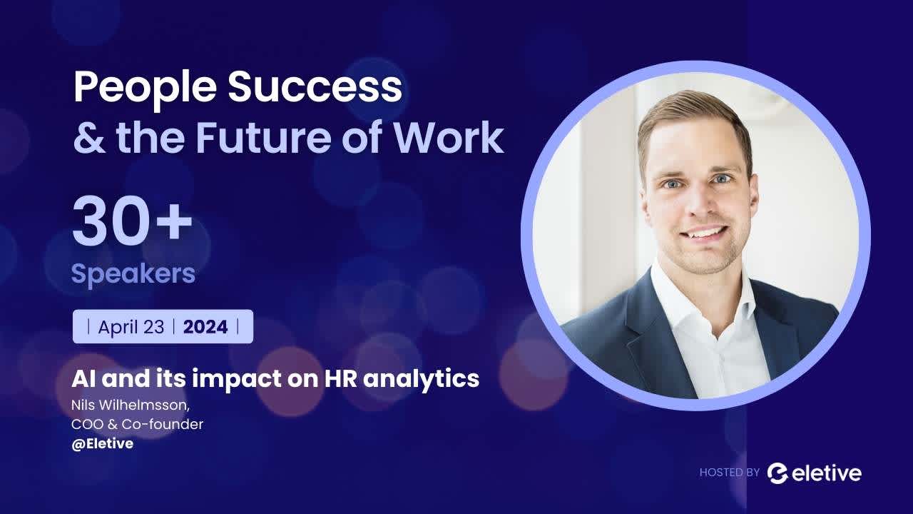 People Success & the Future of Work: AI in HR analytics